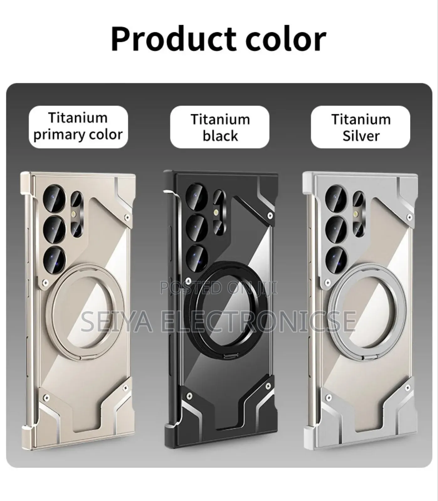 Samsung Galaxy Ultra S22. S23.S24.S25 .S26 Freamlass Metal Cover