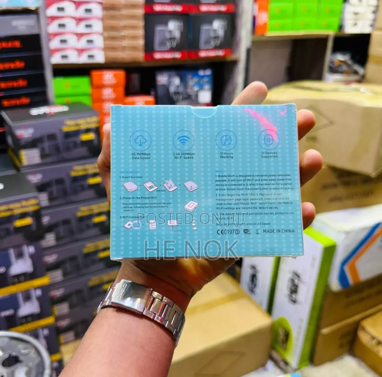 Stellar Router 4g 7200 4g Router 3000 Mah Battery