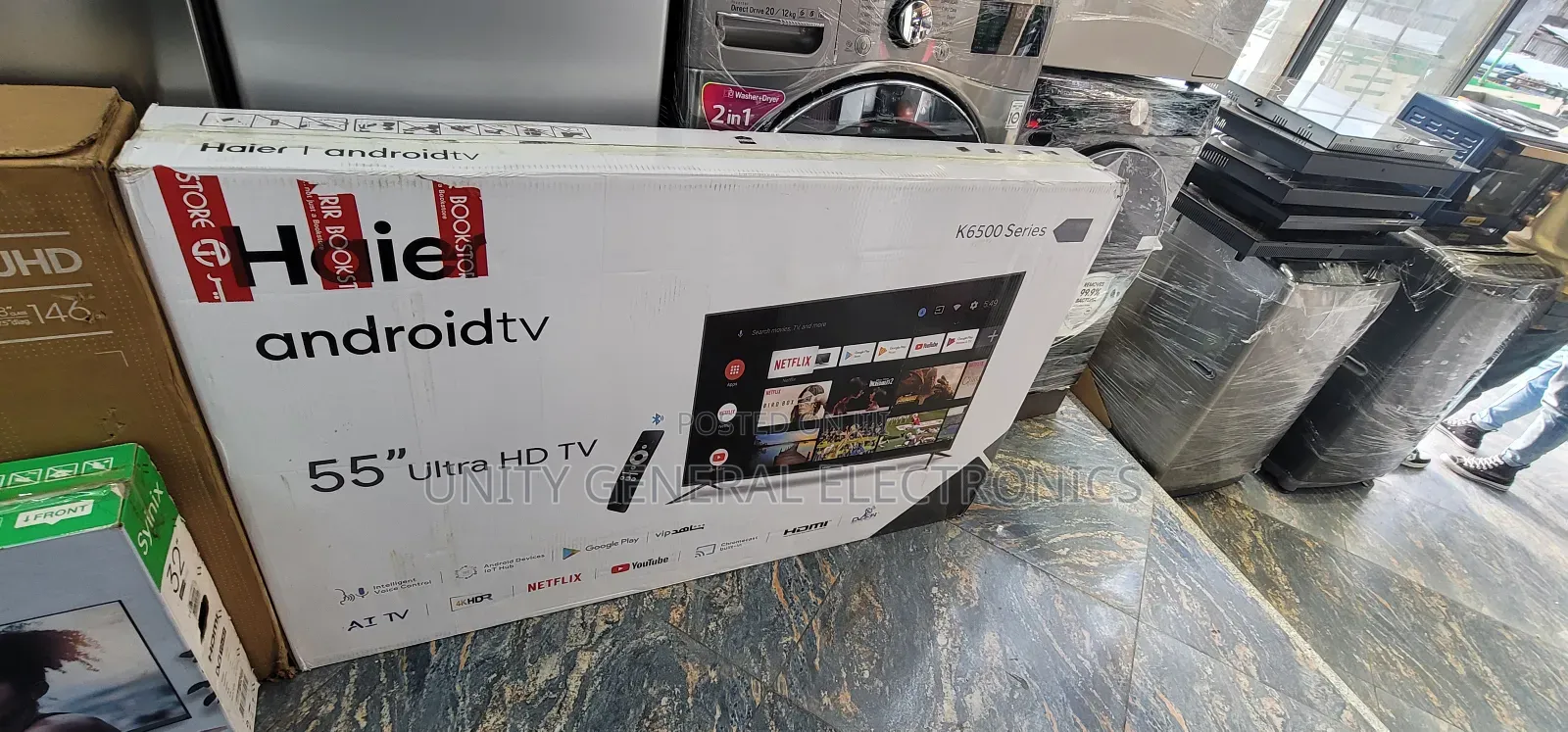Haier Tv 55"