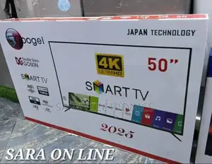 ●Google 50"● New Smart Tv Android 14.0 New 2025 Model