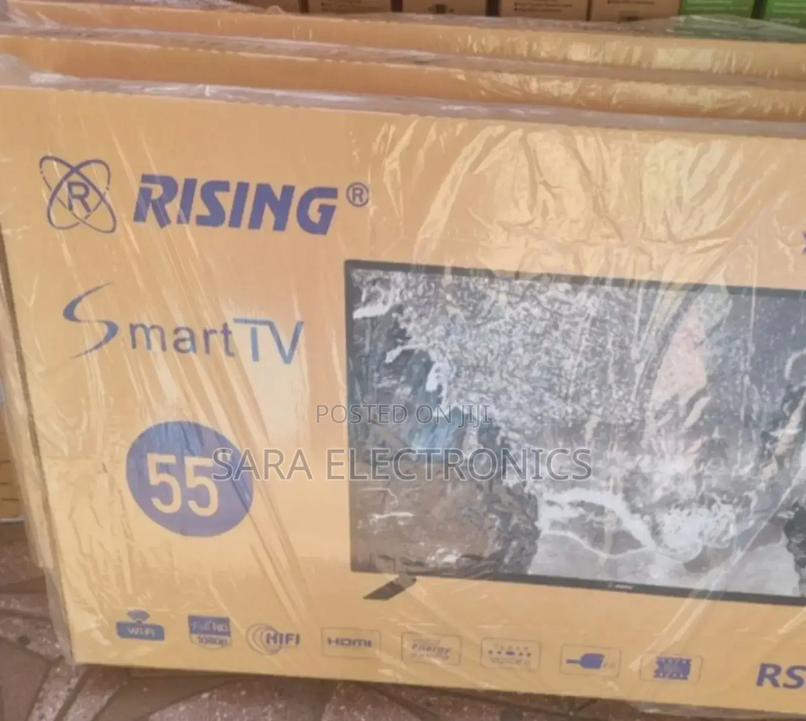 Rising 55" Tv New 2025 Smart Android Tv