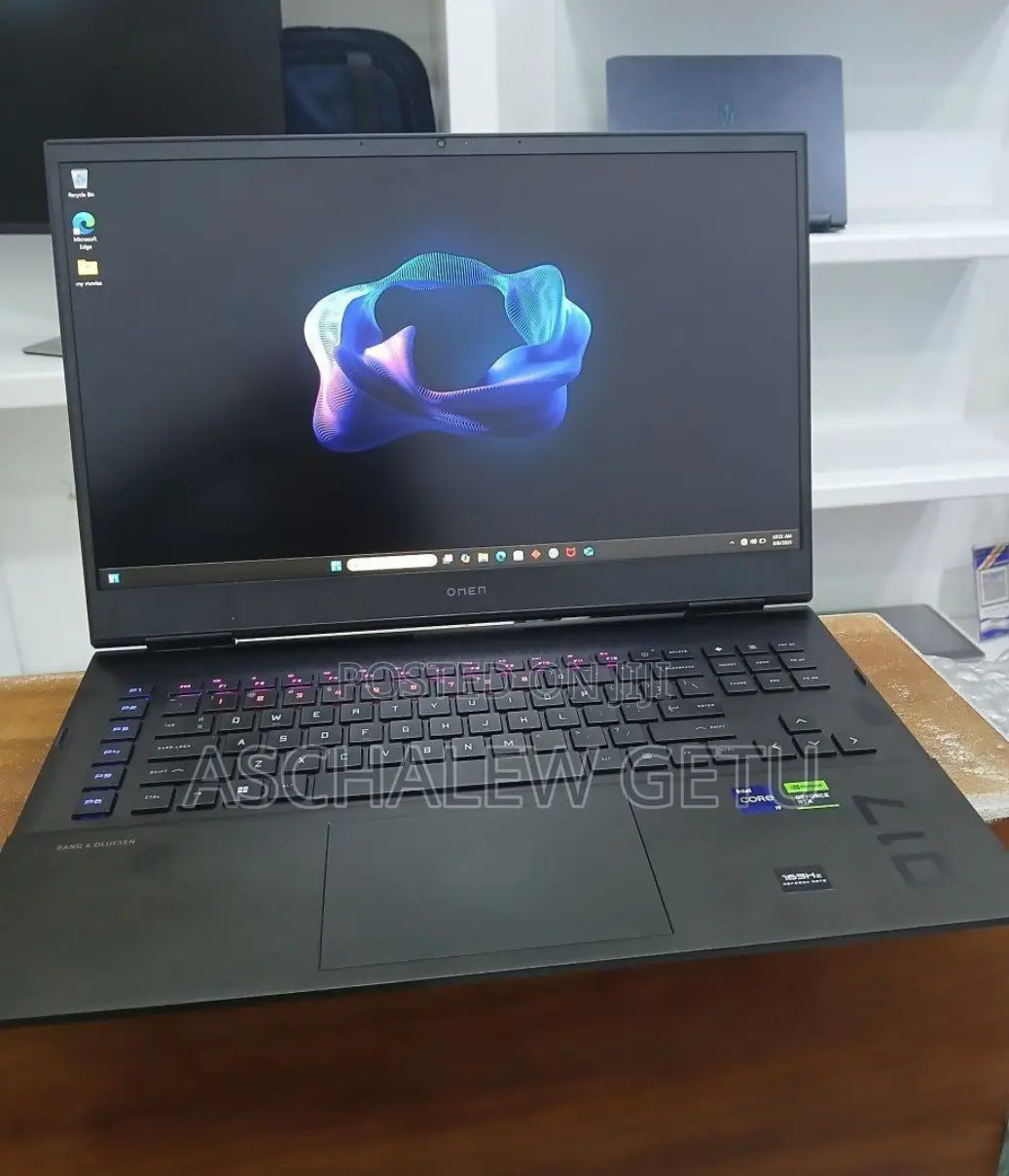 New Laptop HP Omen 17 32GB Intel Core I9 SSD 2T