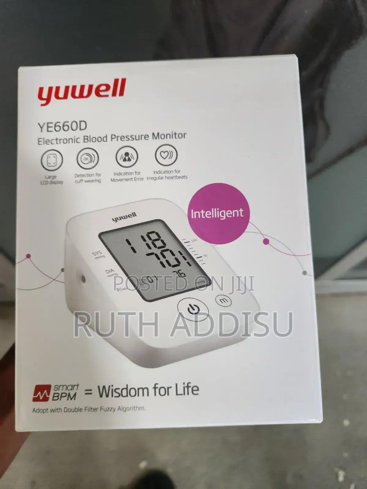 Yuwell Blood Pressure Monitor重大brand New Bp Monitor Digital襖不bp New