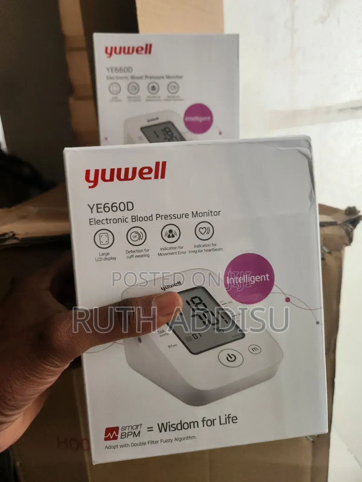 Digital Blood Pressuer Monitor段考medical Yuwell Bp Monitor Digital New