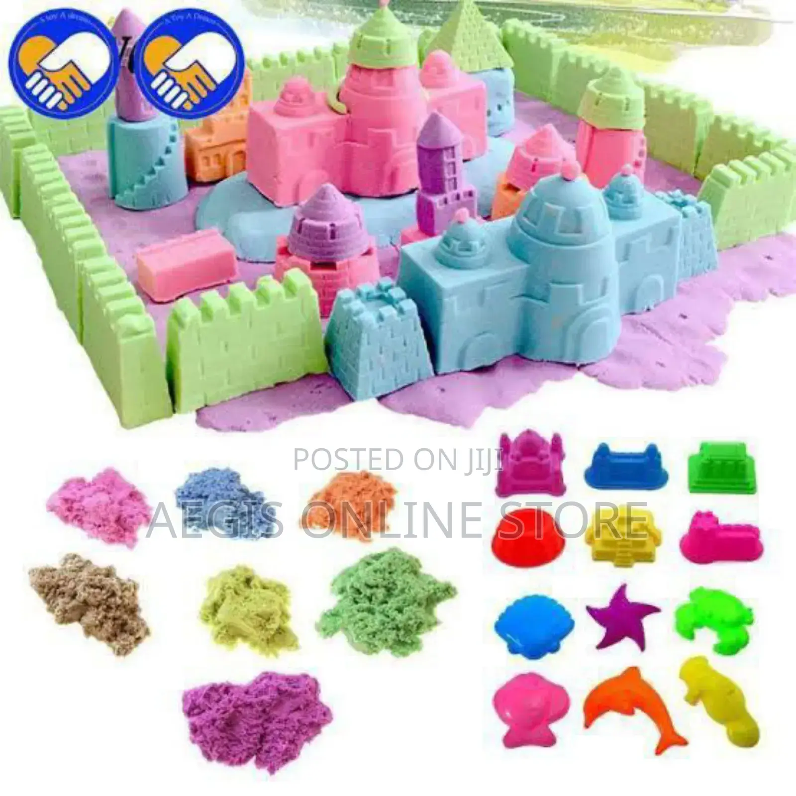 Colorful Cotton Sand Mini Bucket