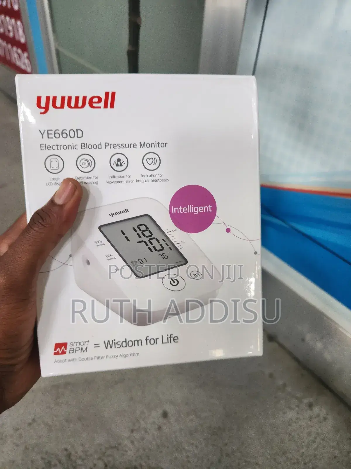 Yuwell Digital Blood Pressure Monitor管道new Blood Pressuer Monitor New
