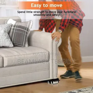 Adjustable Moving Roller Wheels Stand With Brake.