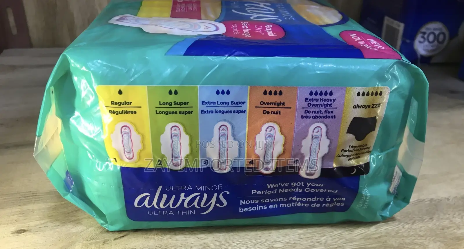 Always Modes | 48 Pads | Imported From Canada