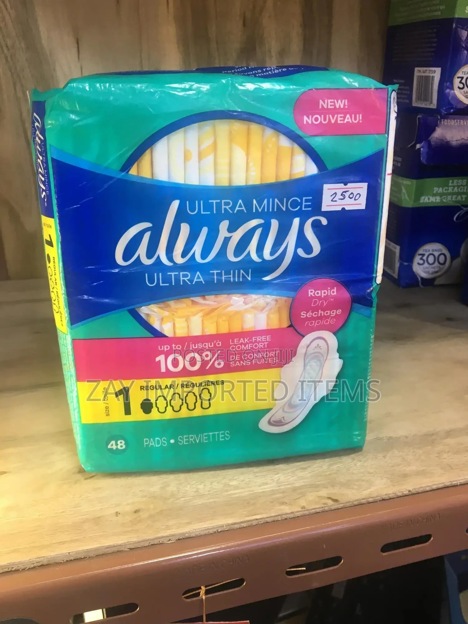 Always Modes | 48 Pads | Imported From Canada