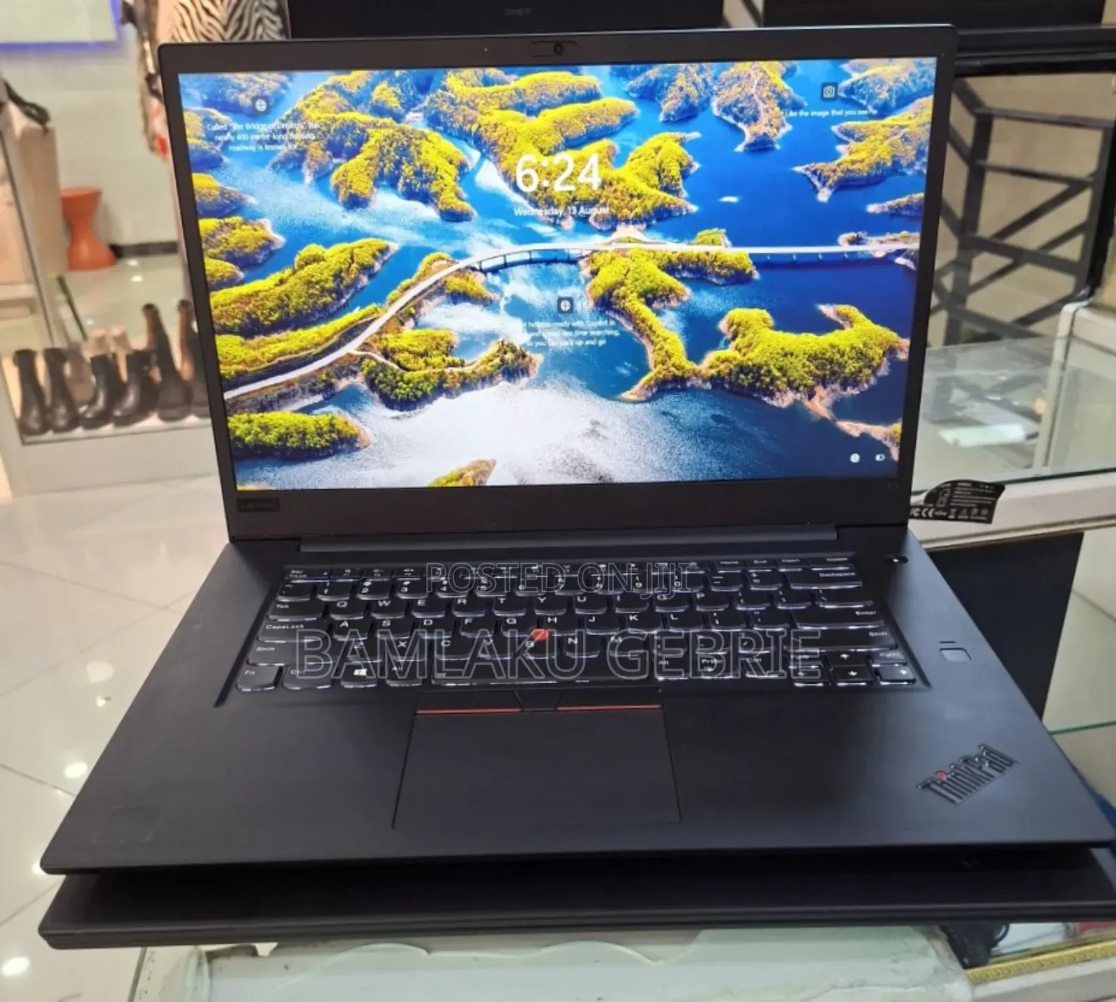 New Laptop Lenovo Thinkpad P14s 16GB Intel Core I7 SSD 512GB