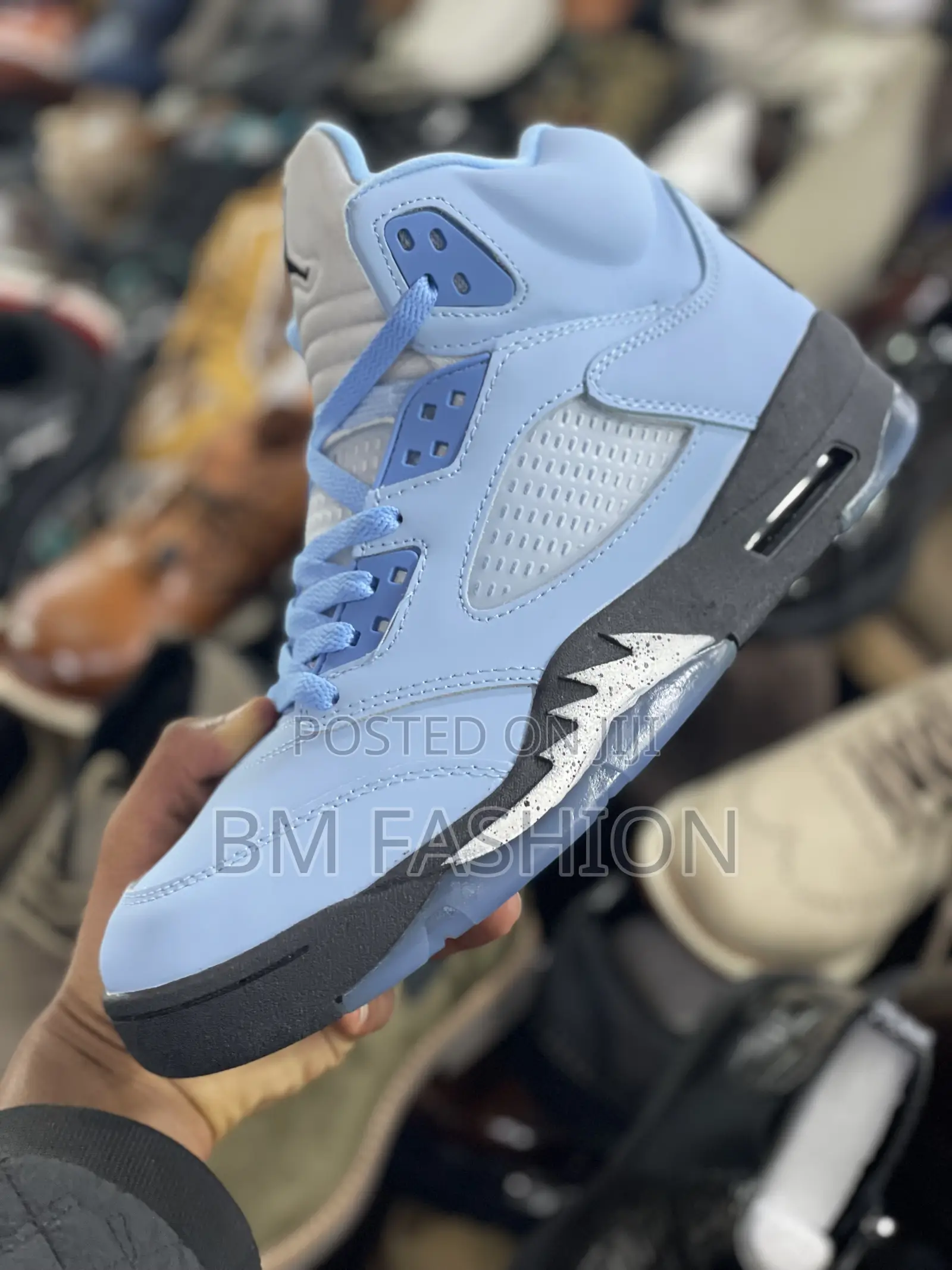 Retro Jordan 5 Unc University Blue Men’S Size 40-44 Fashion