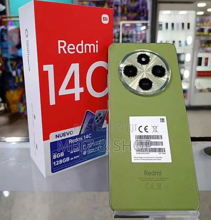 New Xiaomi Redmi 14C 256 GB Black