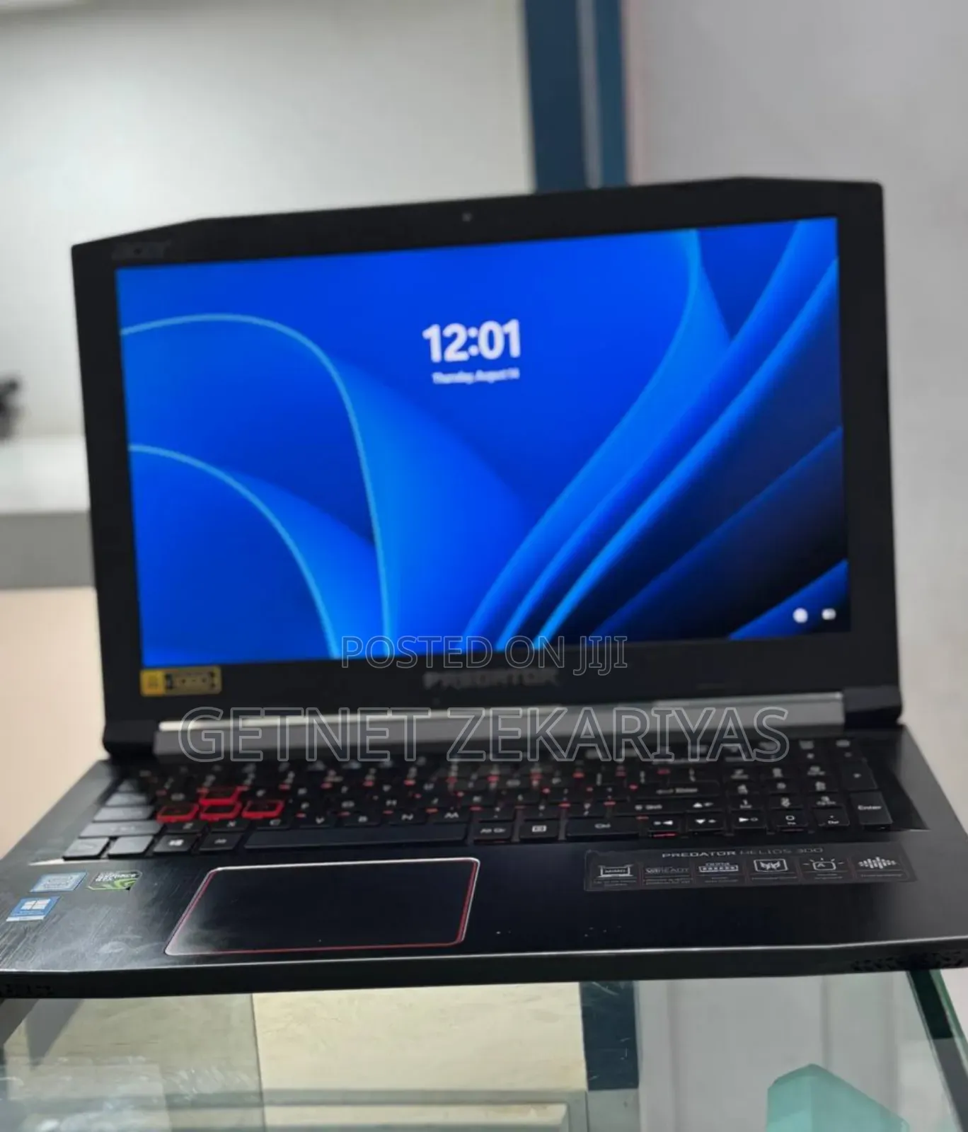 New Laptop Acer Predator 15 16GB Intel Core I7 SSD 256GB