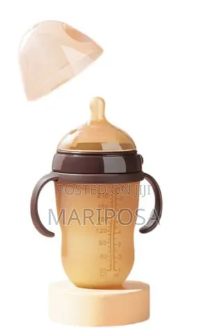 Baby Bottle With Silicone Nipple