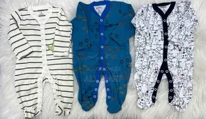 3-Piece Newborn Baby Foot Wrapped Jumpsuit