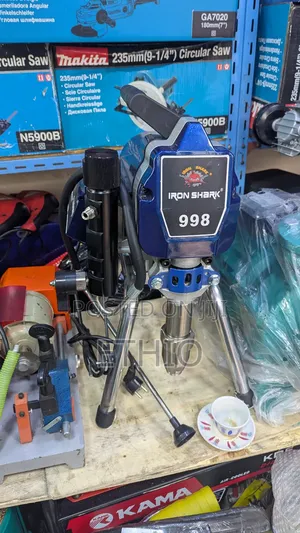 Iron Shark Airless Paint Sprayer, Specifically the 998 Model.