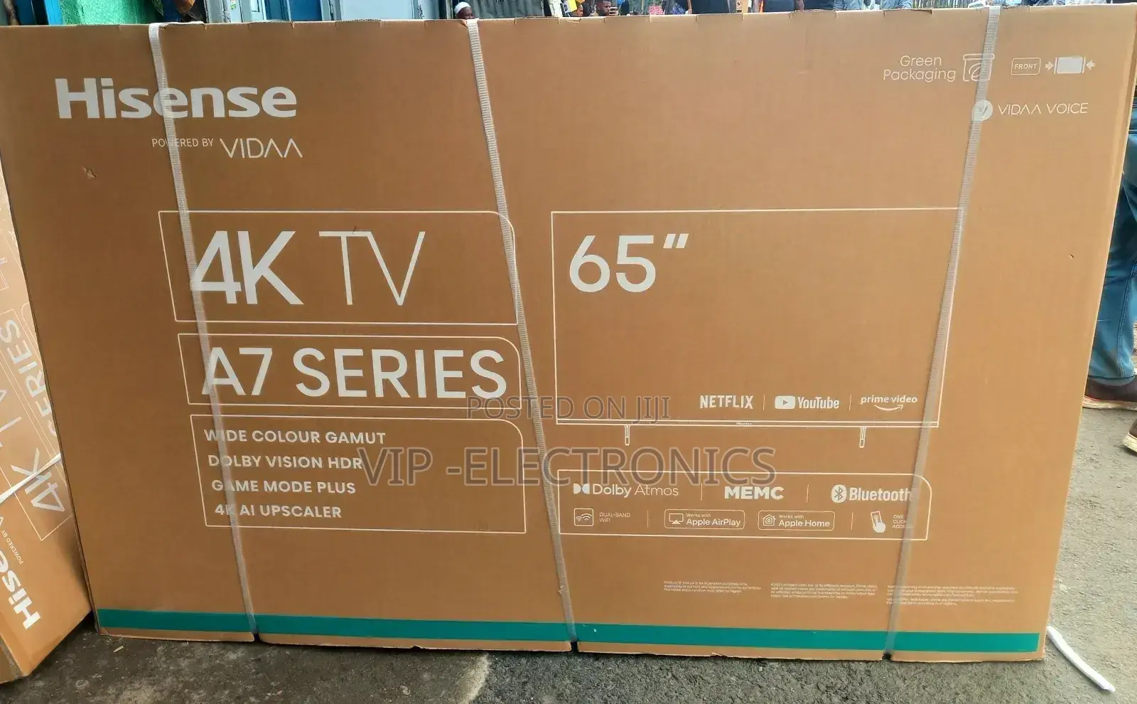 Hisense 65 Inch Tv Smart A7series Frameless Tv