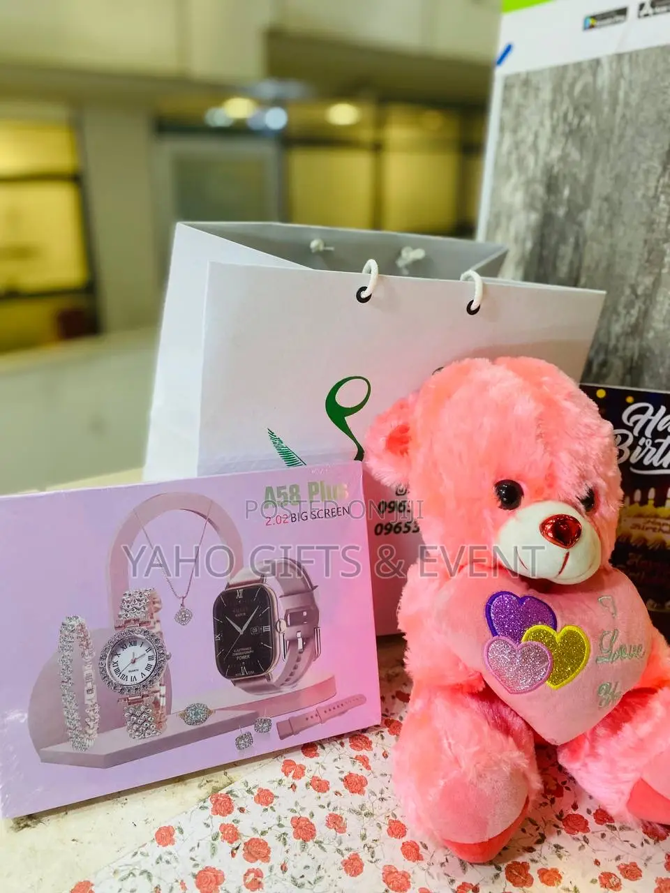 Smart Watch With a Toy Gift
