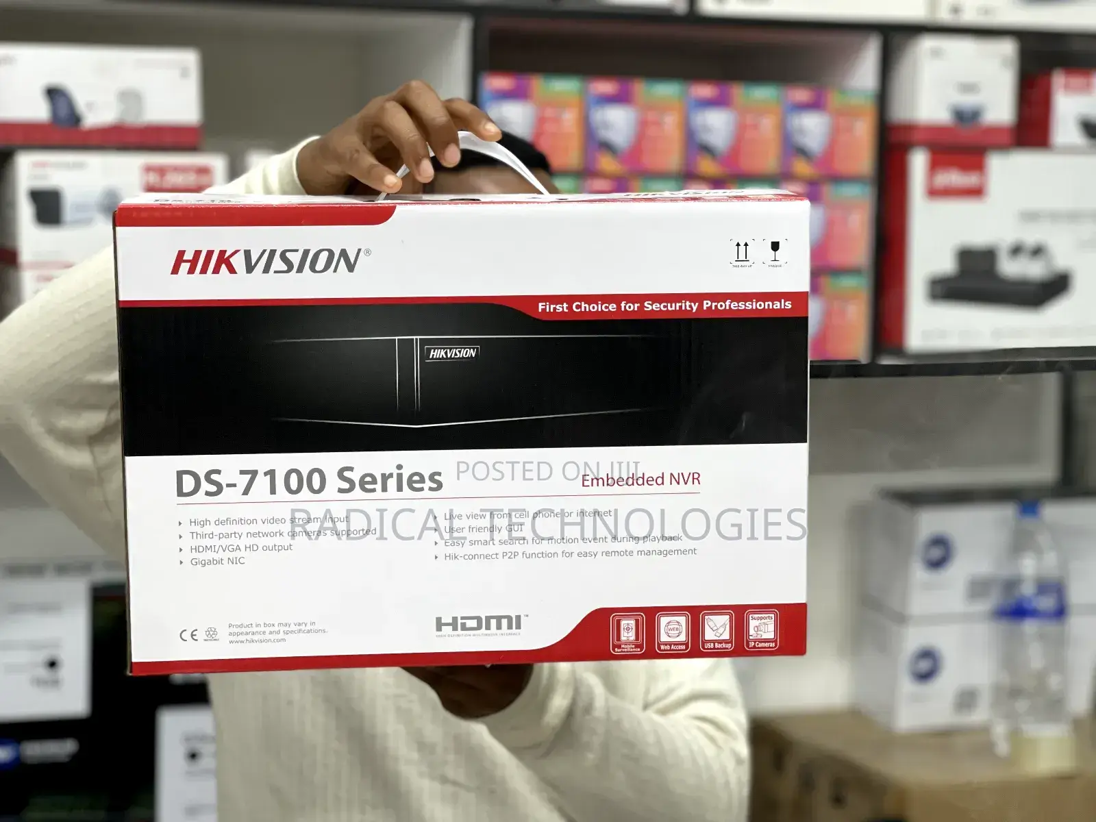 8 Channel Hikvision NVR Security Camera Smart Hybrid