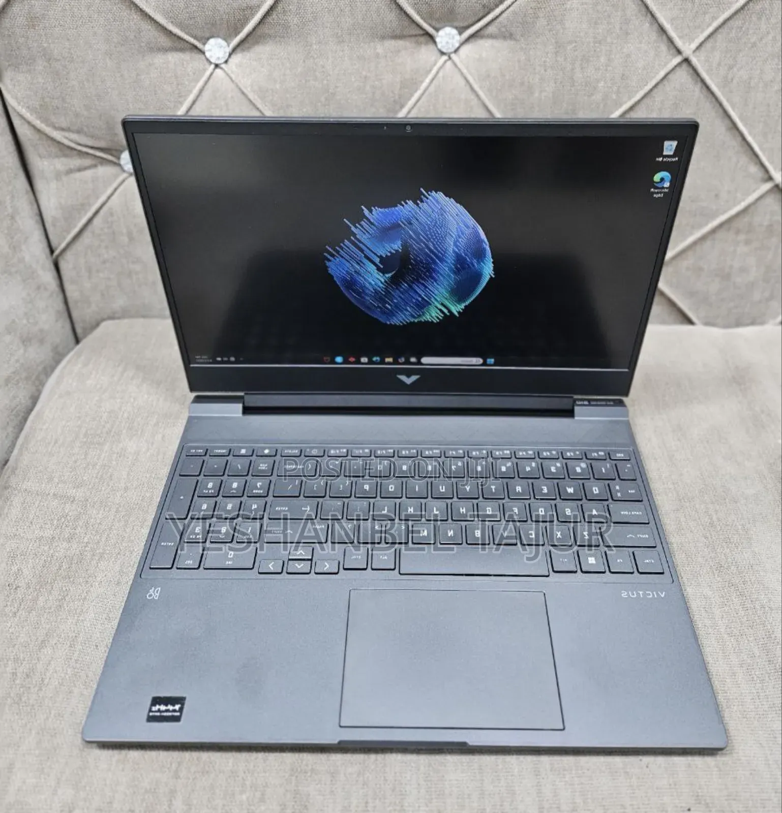 New Laptop HP Victus 16 16GB AMD Ryzen 7 SSD 512GB