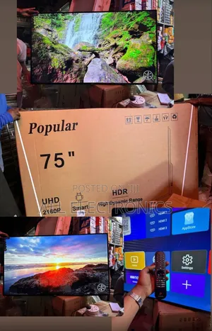 75 Inch Smart TV Popular New