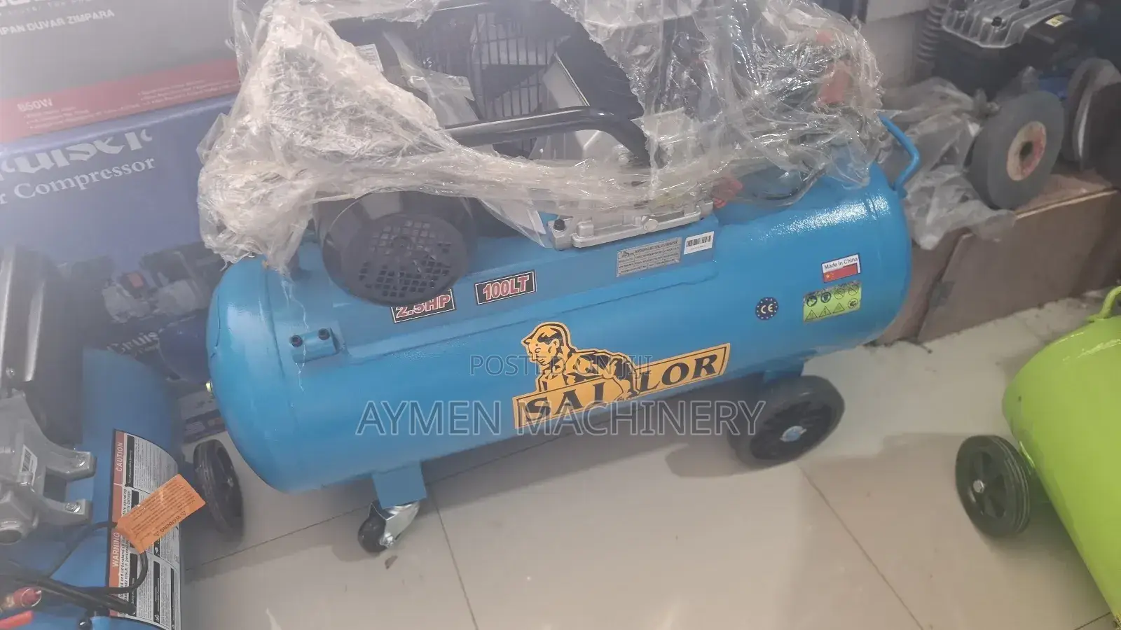 Sailor 100litre Air Compressor ሳለር 100ሊትር ኮምፕረሰር