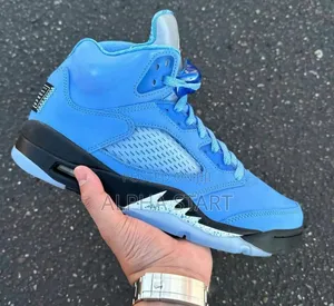 Air #Jordan 5 Retro #University Blue "#Unc" Shoes for Men's
#Men