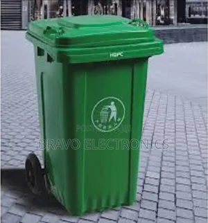 Trash Can Strong 120l Garbage Bin – Perfect for Home Business!