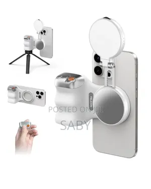 2in1 Telesin Magnetic Grip With Ring Light