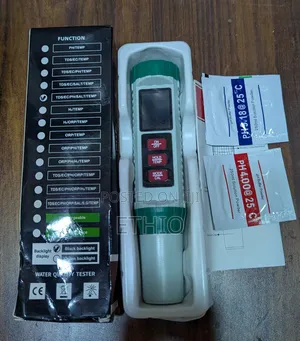 Ph Meter 5 in 1 Multiparameter Tester Water