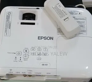 Epson Projector With Remote Model Name: Eb-X31 Hardware Interfa