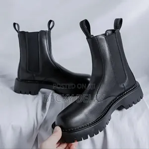 Chelsea Boots Men's Leather Shoes