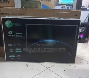 World 43”Inches Smart Tv – Big Screen, Smart Entertainment!