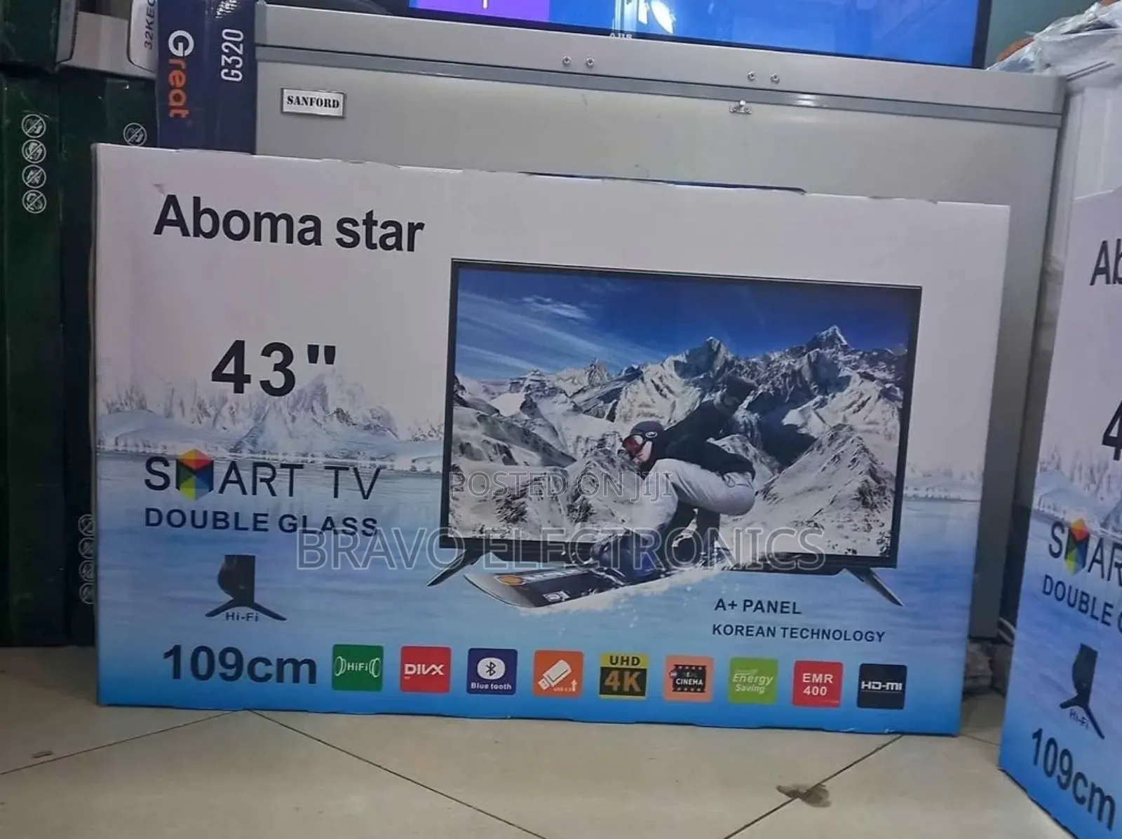Aboma Star 43′′ Smart Tv – Clear Picture, Smart Choice!