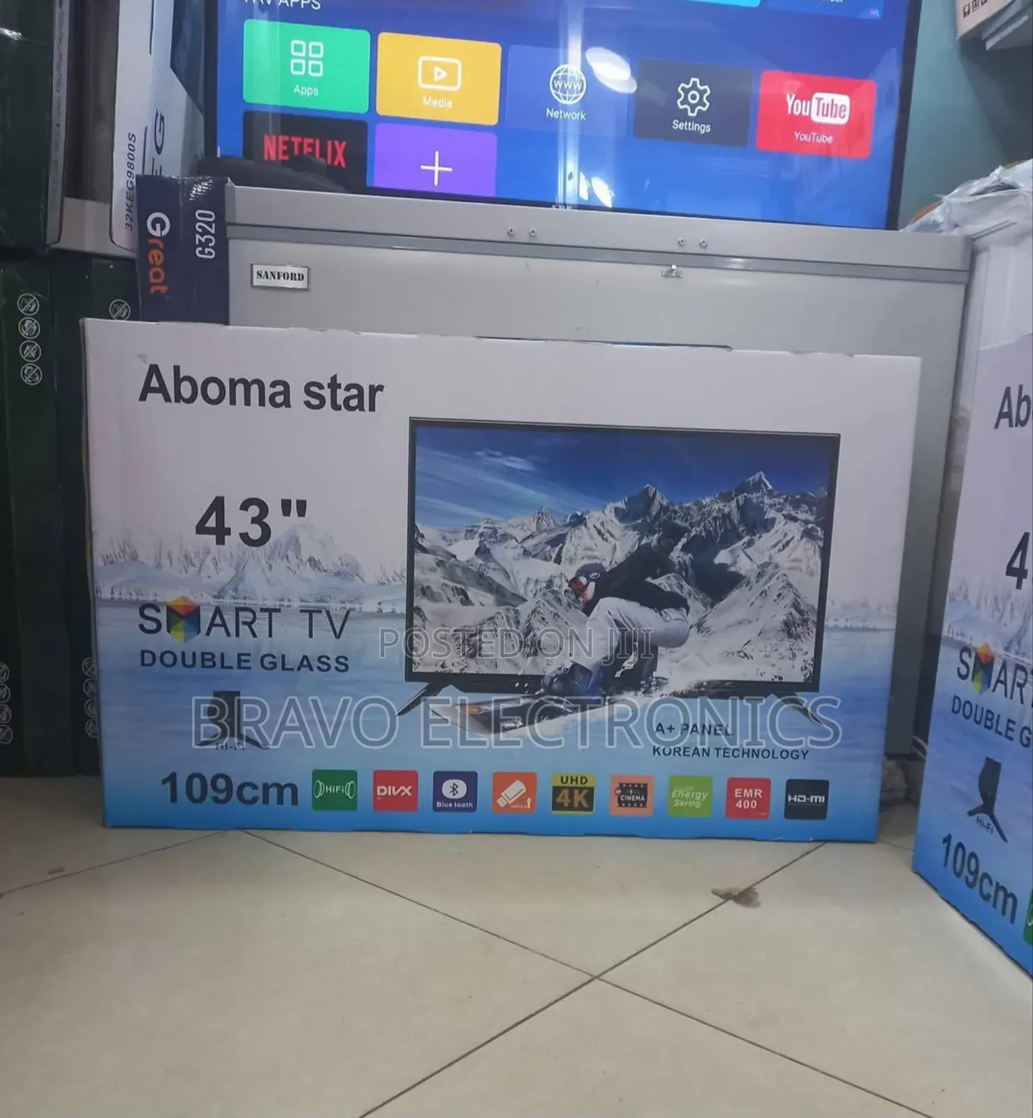 Aboma Star 43′′ Smart Tv – Clear Picture, Smart Choice!