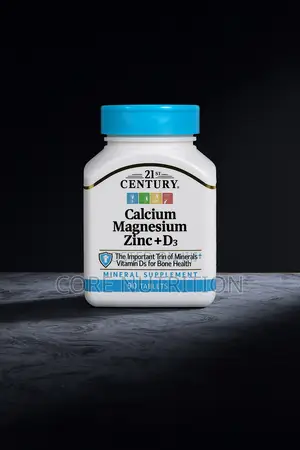 Calcium Magnesium Zinc + D3, 90 Tablets