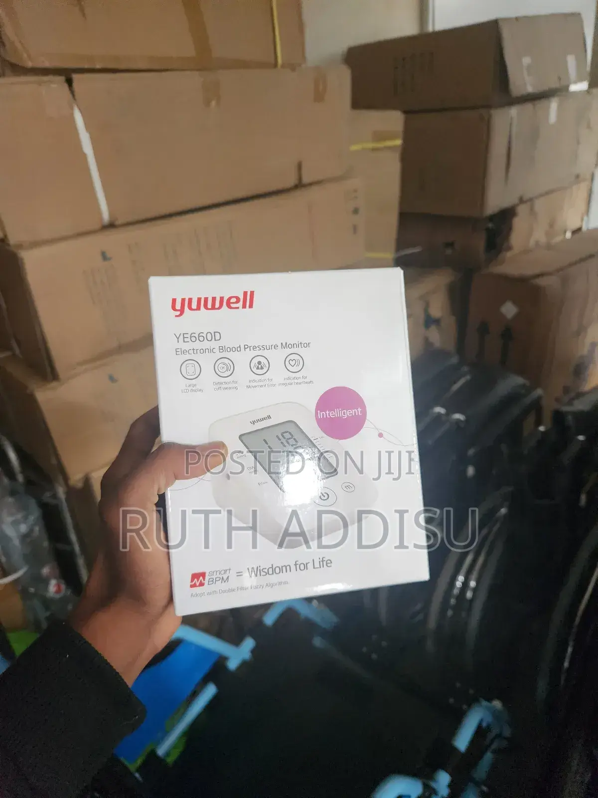 Yuwell Digital Blood Pressure Monitor腕表new Bp Monitor Medical段落bp New