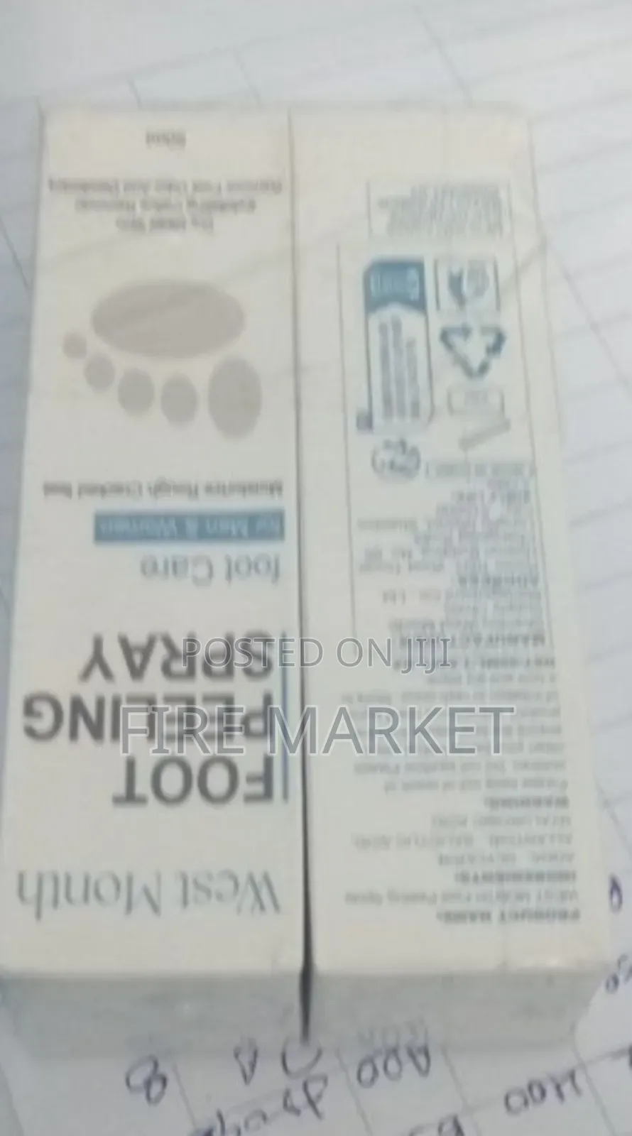 Foot Spray እግር ሽታ እና የላብ ማጥፊያ