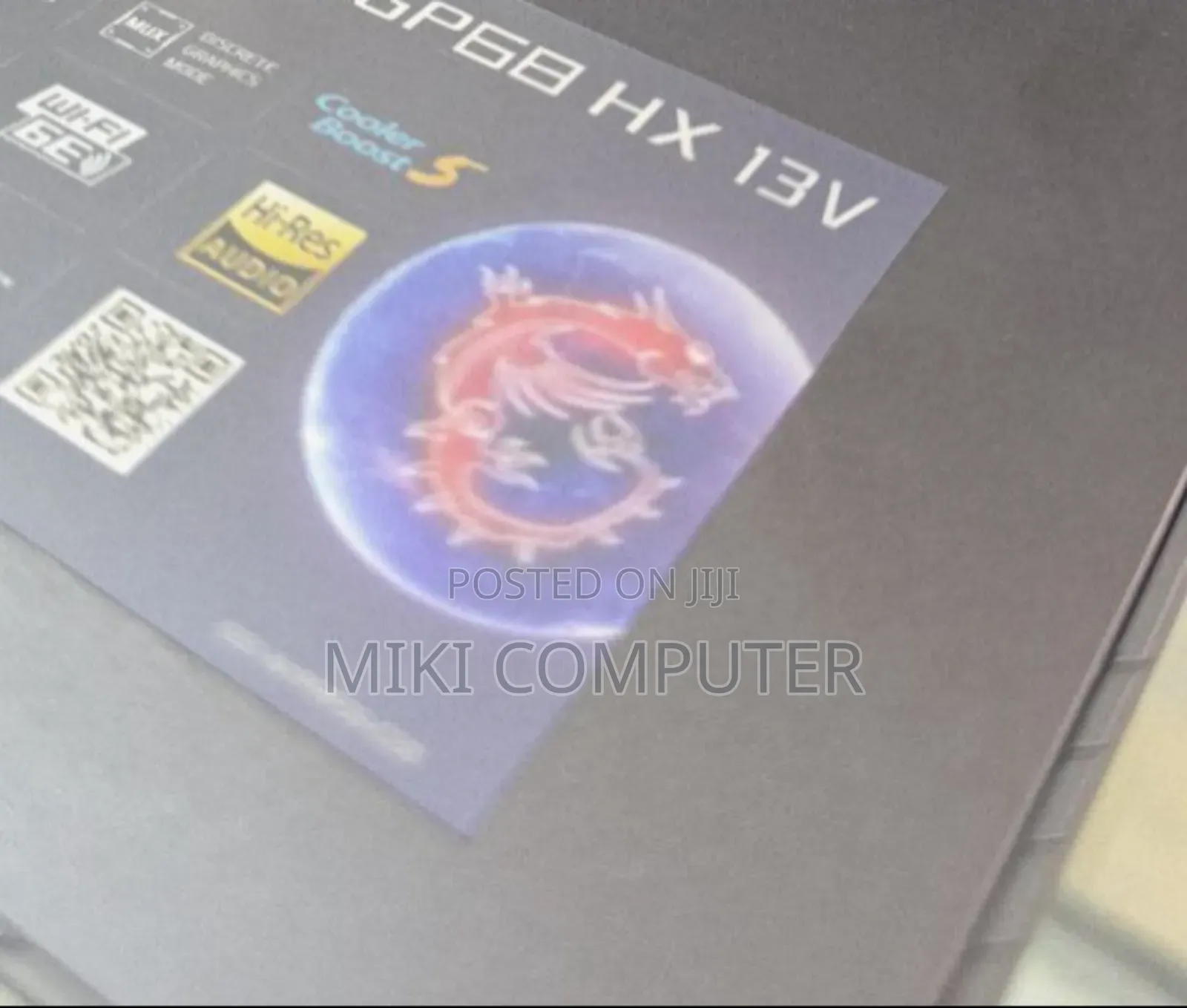 New Laptop MSI Vector GP68 HX 13V 16GB Intel Core I9 SSD 1T