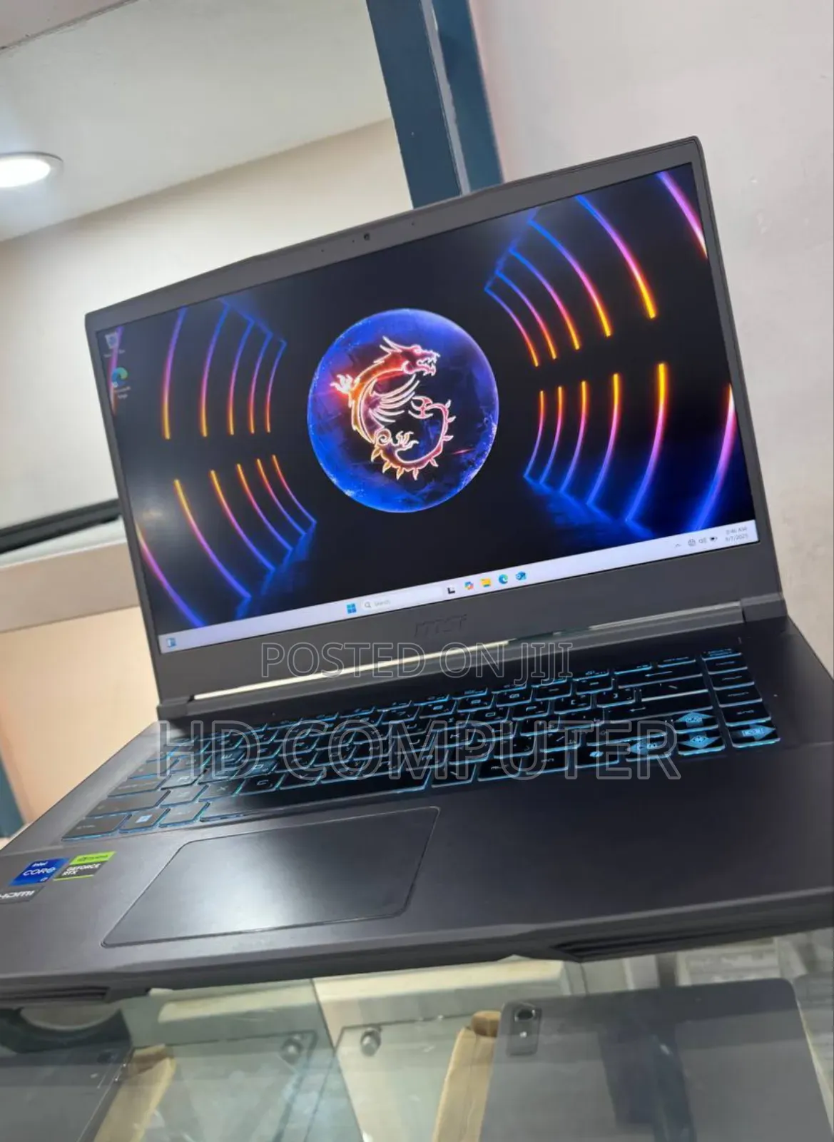 New Laptop MSI 16GB Intel Core I7 SSD 512GB