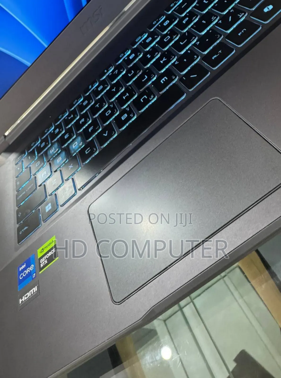 New Laptop MSI 16GB Intel Core I7 SSD 512GB