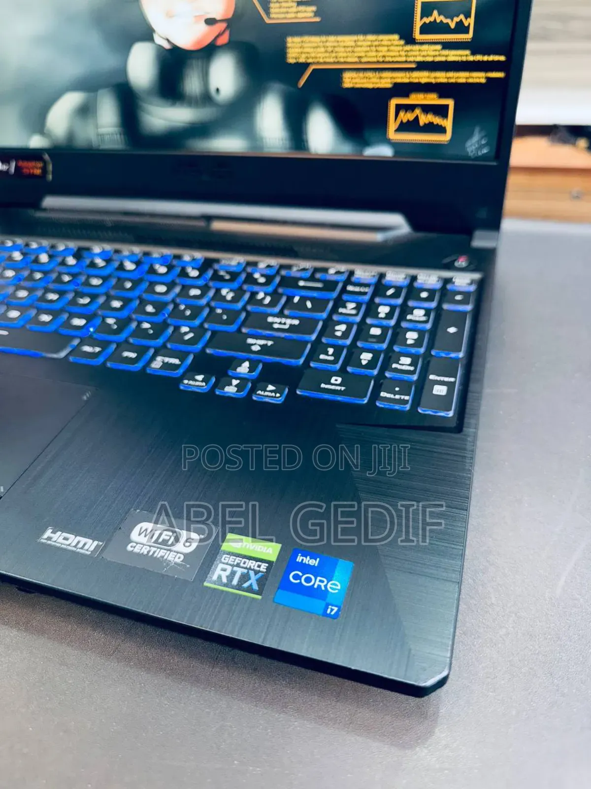 New Laptop Asus TUF Dash F15 16GB Intel Core I7 SSD 512GB