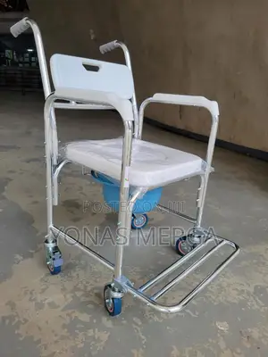 Wheeled Commode Chair駮፪wheelcahirz฿Toilet Chair新墯shower+Bath Chair