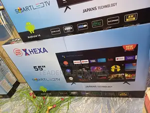 X Hexa Tv 55" Smart Android Tv New 2025