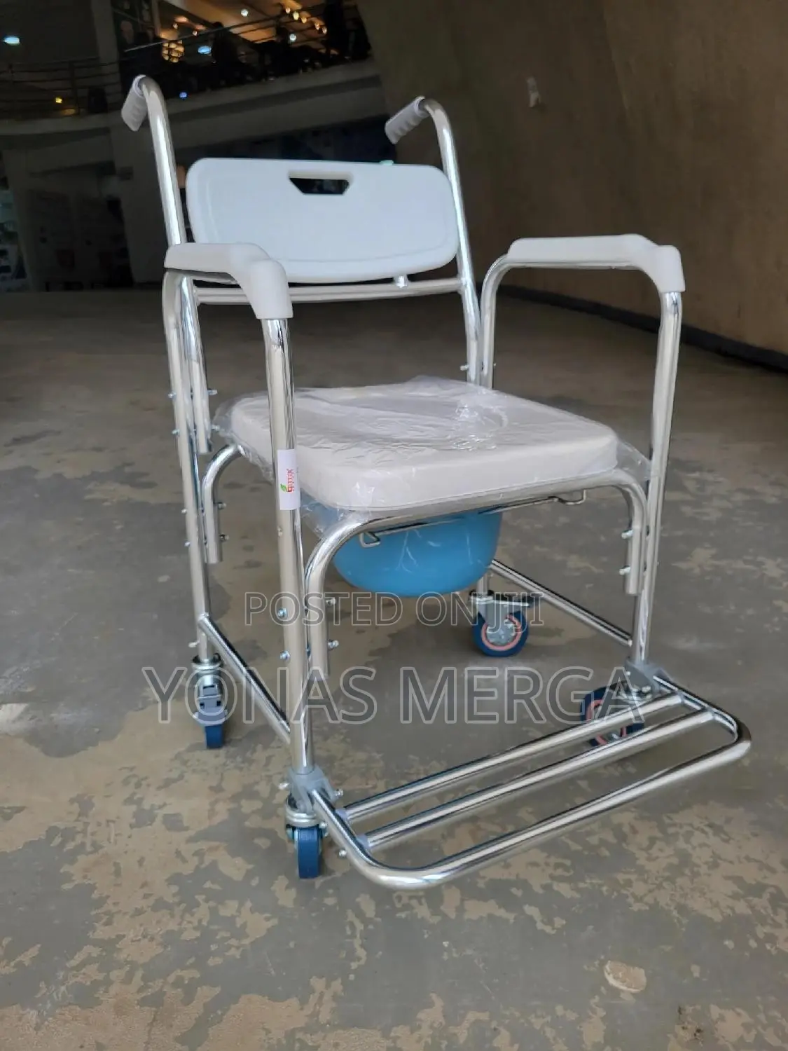 Commode+Bedside Chair檐፯toilet Chair#፭waterproof Corrosion-Resistant