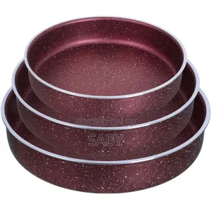 Momcoc Granite Coated Round Baking Pan