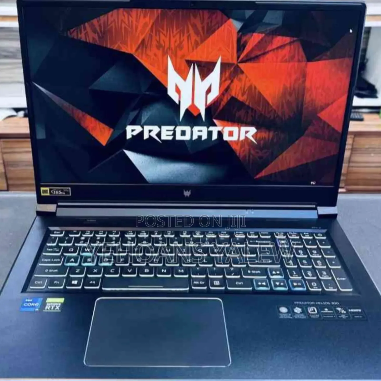 New Laptop Acer Predator 17 16GB Intel Core I9 SSD 1T