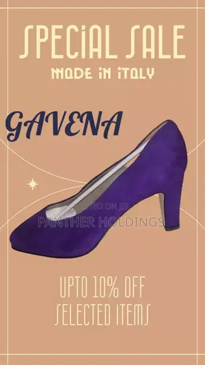 Gavena Italian Luxury Purple Heels Size 39