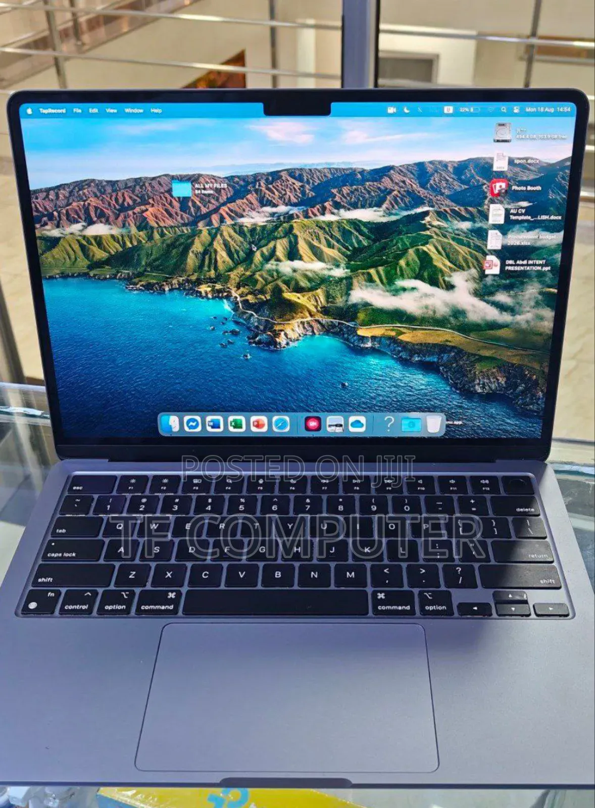 New Laptop Apple MacBook Air 2023 M2 8GB Apple M2 SSD 512GB