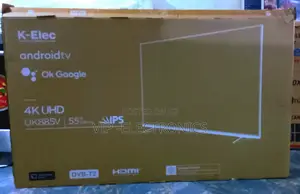 K-Elec 55 Inch Tv Smart Android Frameless Tv